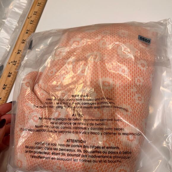 DV by Dolce Vita Pink Embroidered Mini Shift Dress Medium Coquette - Picture 9 of 9